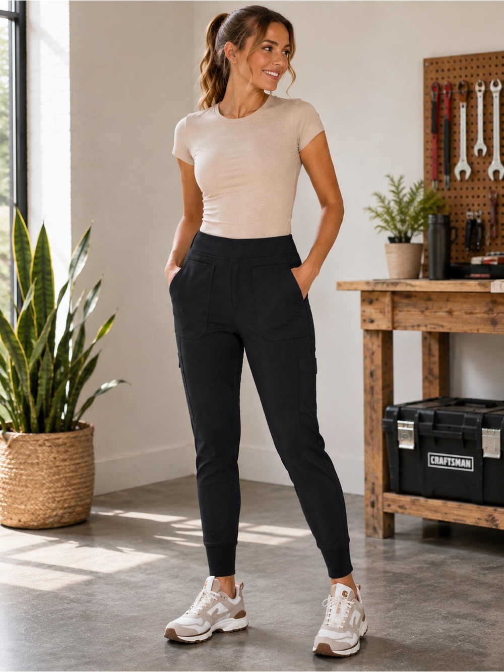 Carhartt Force Black Utility Leggings Work Pants Small